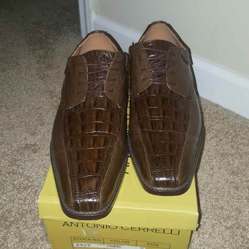 Antonio Cerrelli Brown Shoes Size 11
